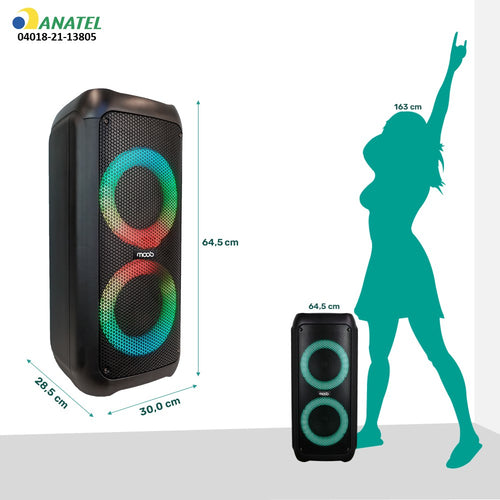Caixa de Som Moob Urban Amplificada