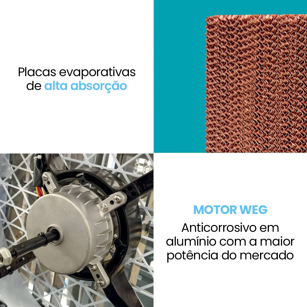 Climatizador Portátil Moob by Ultra Ar 75L - 220v