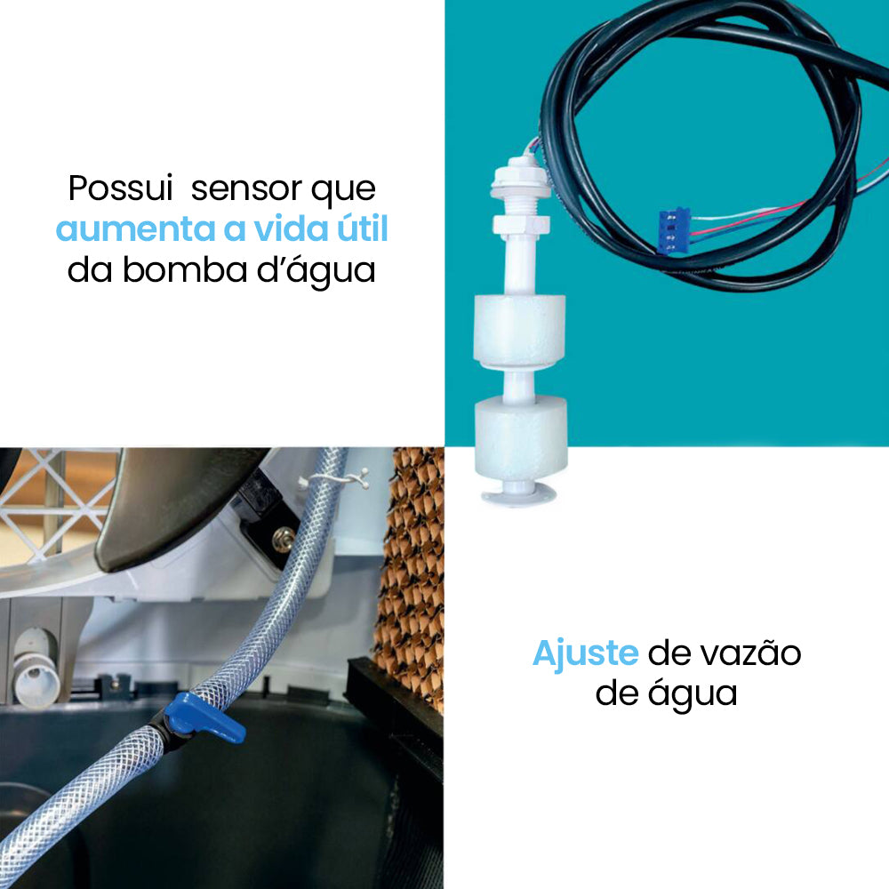 Climatizador Portátil Moob by Ultra Ar 75L - 220v