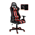 Kit Cadeira Gamer Moob Nitro com Mousepad Redragon Preto/Vermelho