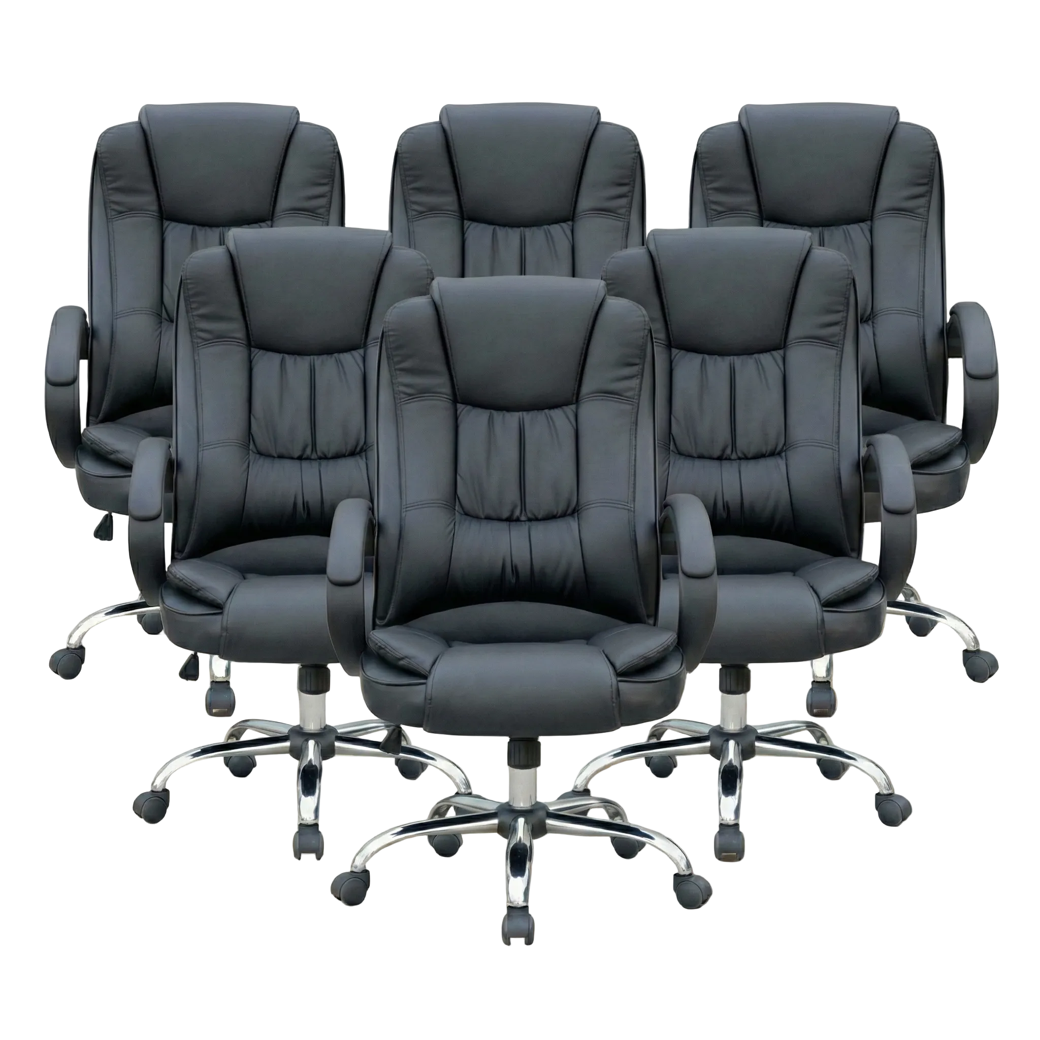 Conjunto Escritório com 6 Cadeiras Moob Nice