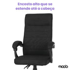 Cadeira Moob Vegas Presidente Preta