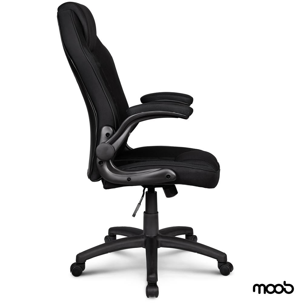 Cadeira Gamer Moob Force Giratória Preta