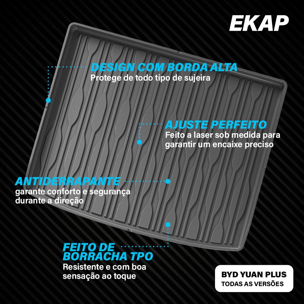 Tapete Bandeja Porta Mala - BYD Yuan Plus (3D)