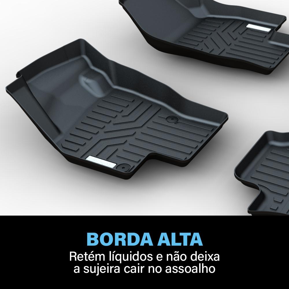 Tapete automotivo - Volkswagen Virtus (3 pcs 3D)