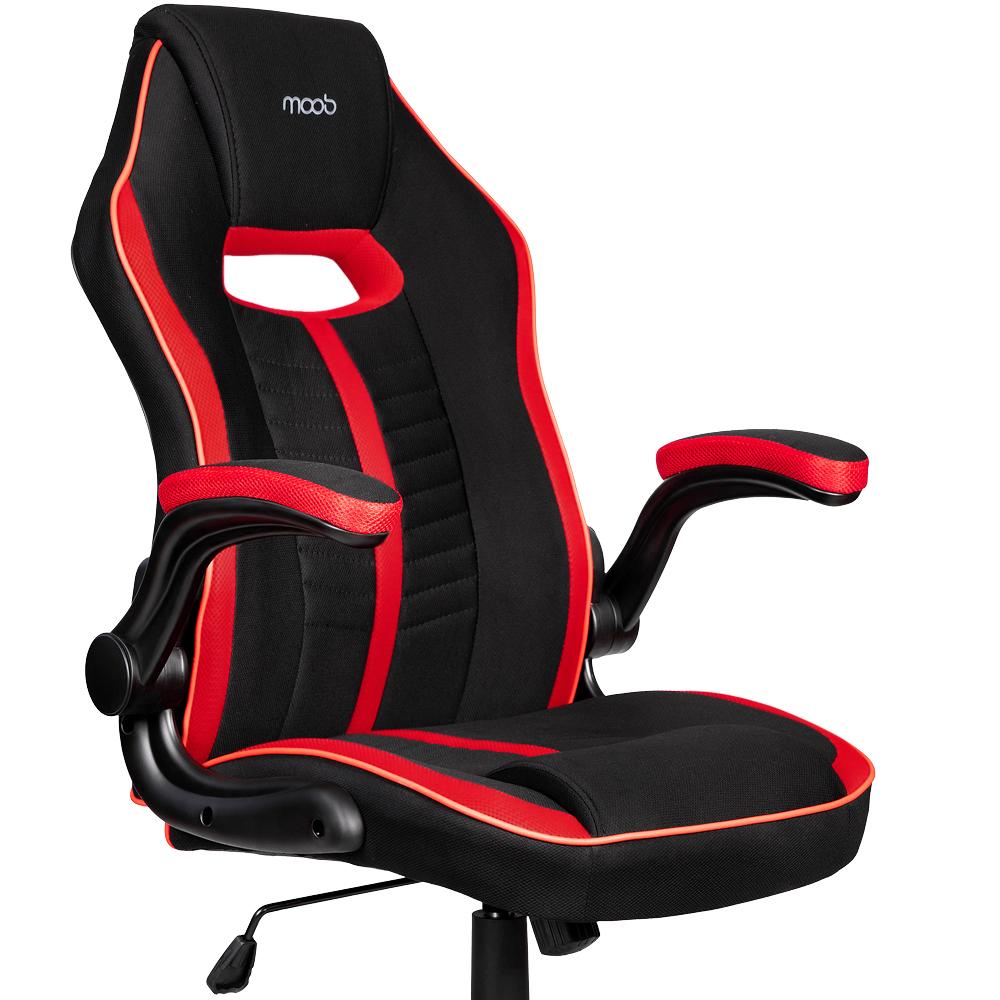 Cadeira Gamer Moob Force Preto/Vermelho
