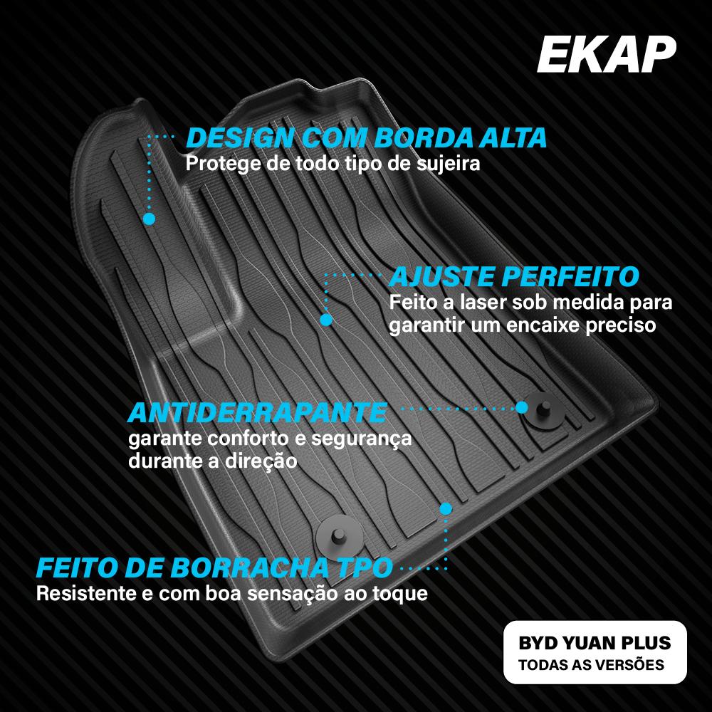 Tapete Bandeja BYD Yuan (3 Pçs) - Ekap