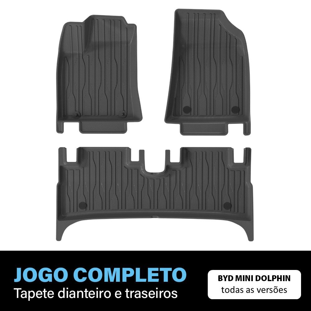 Tapete Bandeja - BYD YMini Dolphin (4 Pçs 3D)