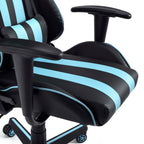 Kit Cadeira Gamer Moob Nitro com Mousepad Redragon Preto/Azul