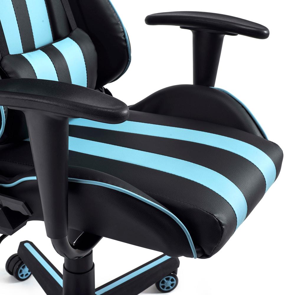 Kit Cadeira Gamer Moob Nitro com Mousepad Redragon Preto/Azul