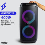 Caixa de Som Moob Fusion Amplificada