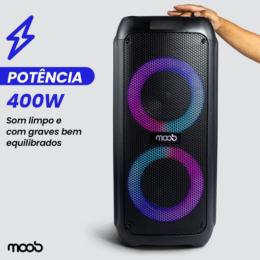Caixa de Som Moob Fusion Amplificada