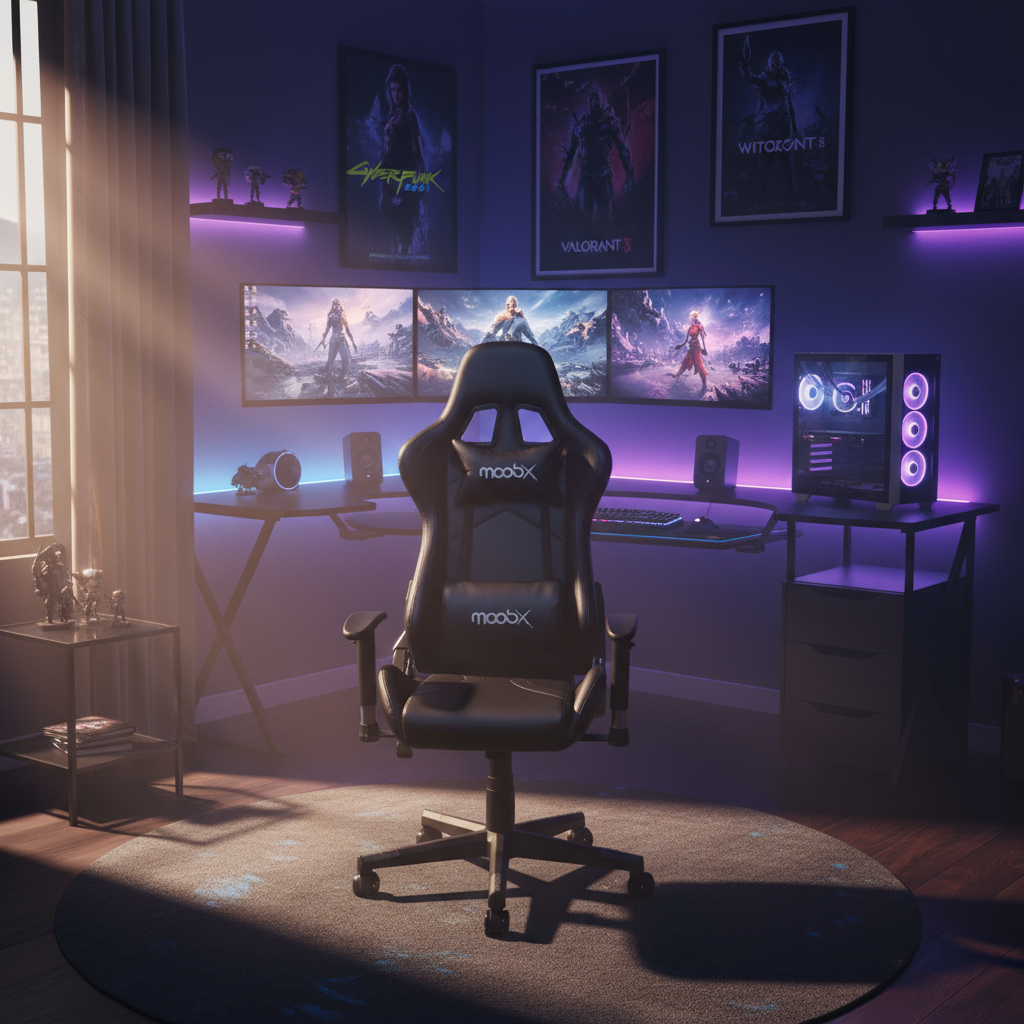 Cadeira Gamer Moob Thunder Preto