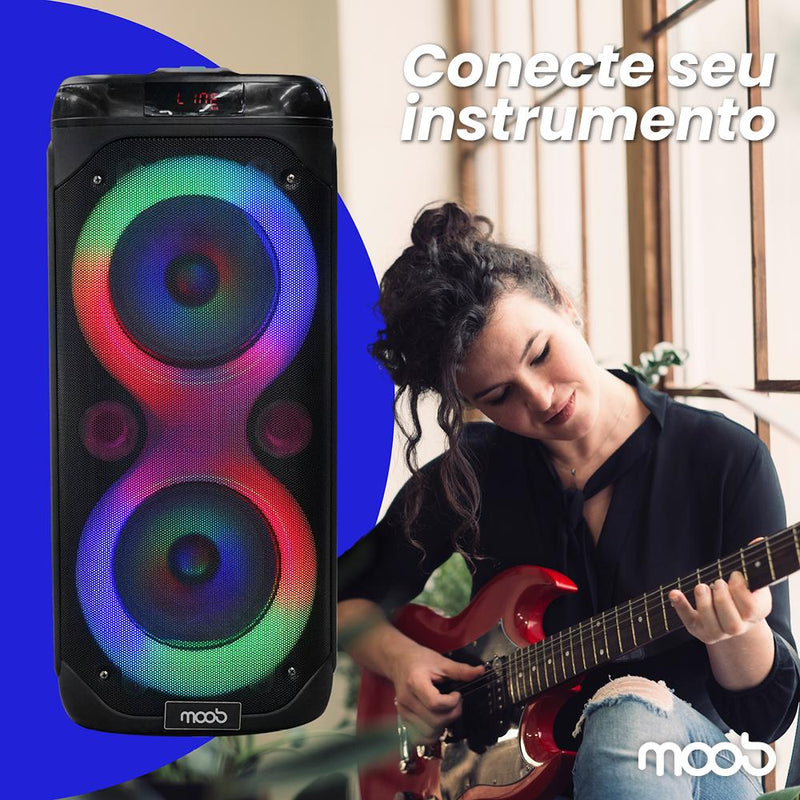 Caixa de Som Moob Wave Amplificada