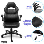 Cadeira Gamer Moob Horizon Preta