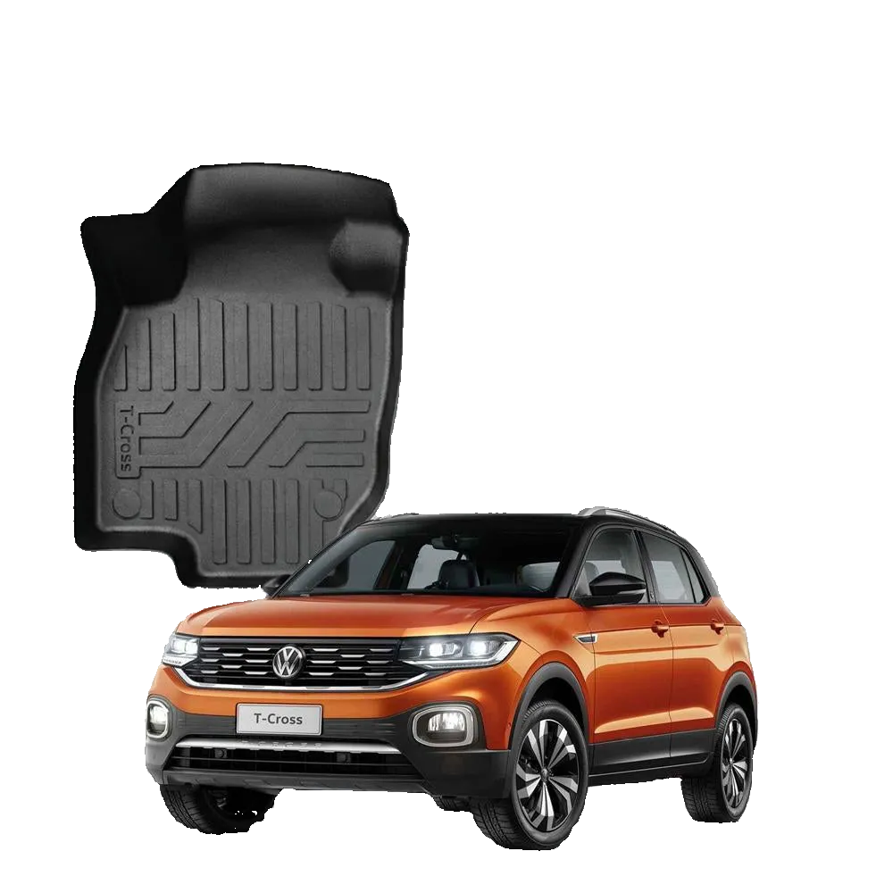 Tapete Bandeja - Volkswagen T Cross (3 Pçs 3D)