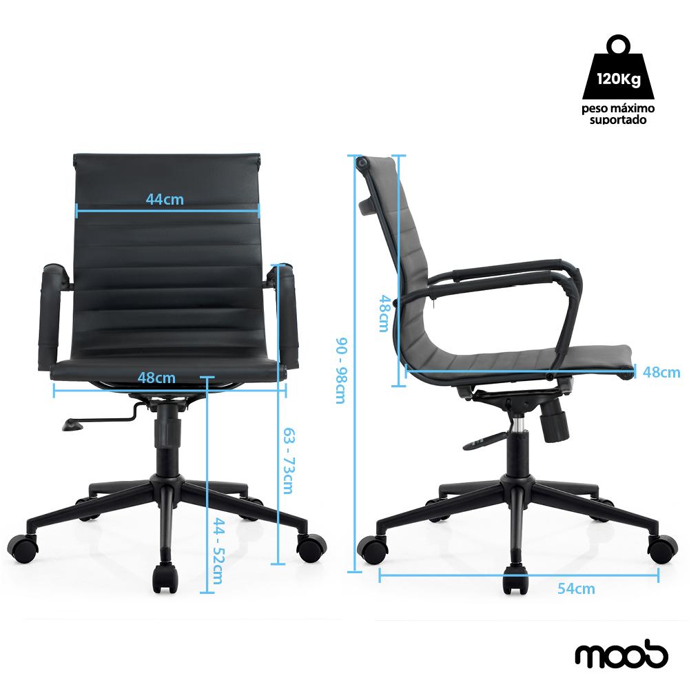 Cadeira Moob Boston Diretor Black