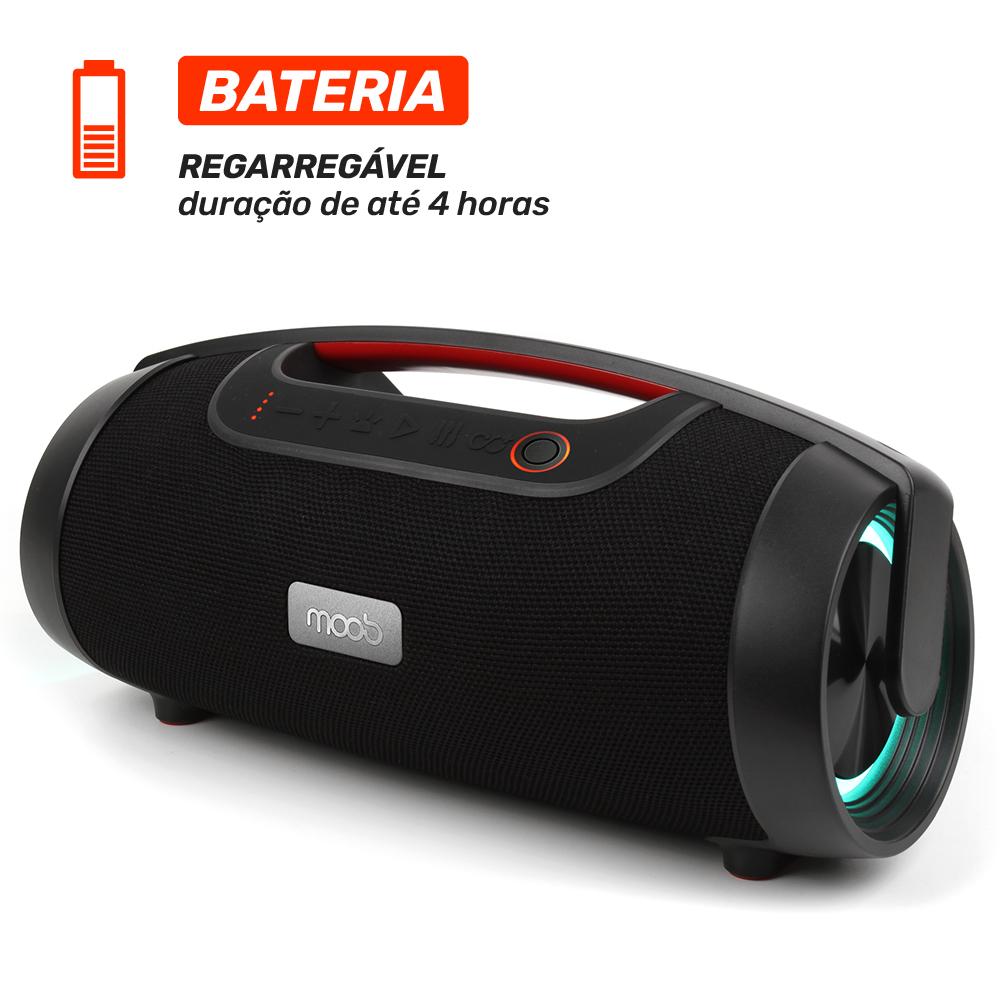 Caixa de Som Moob Live Bluetooth  Portátil