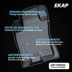 Tapete Bandeja - Jeep Compass (3 Pçs 3D)