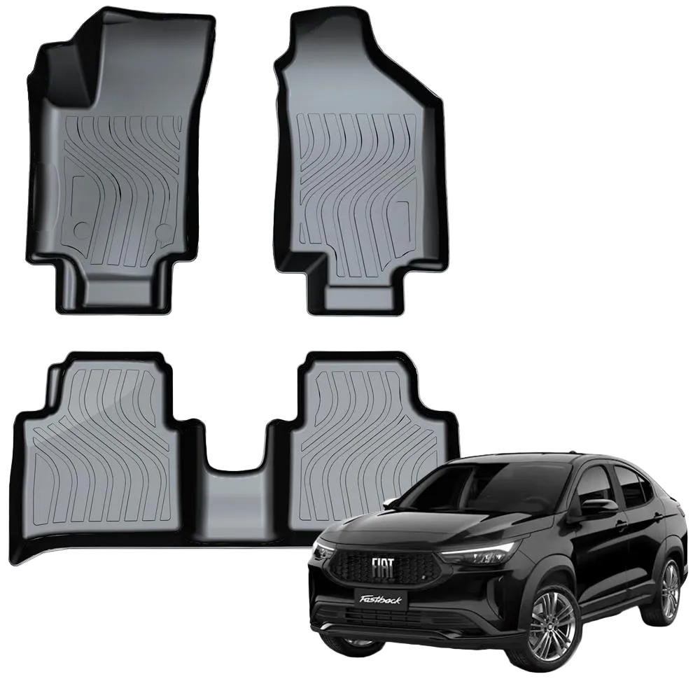 Tapete Bandeja - Fiat Fastback (3 Pçs 3D)