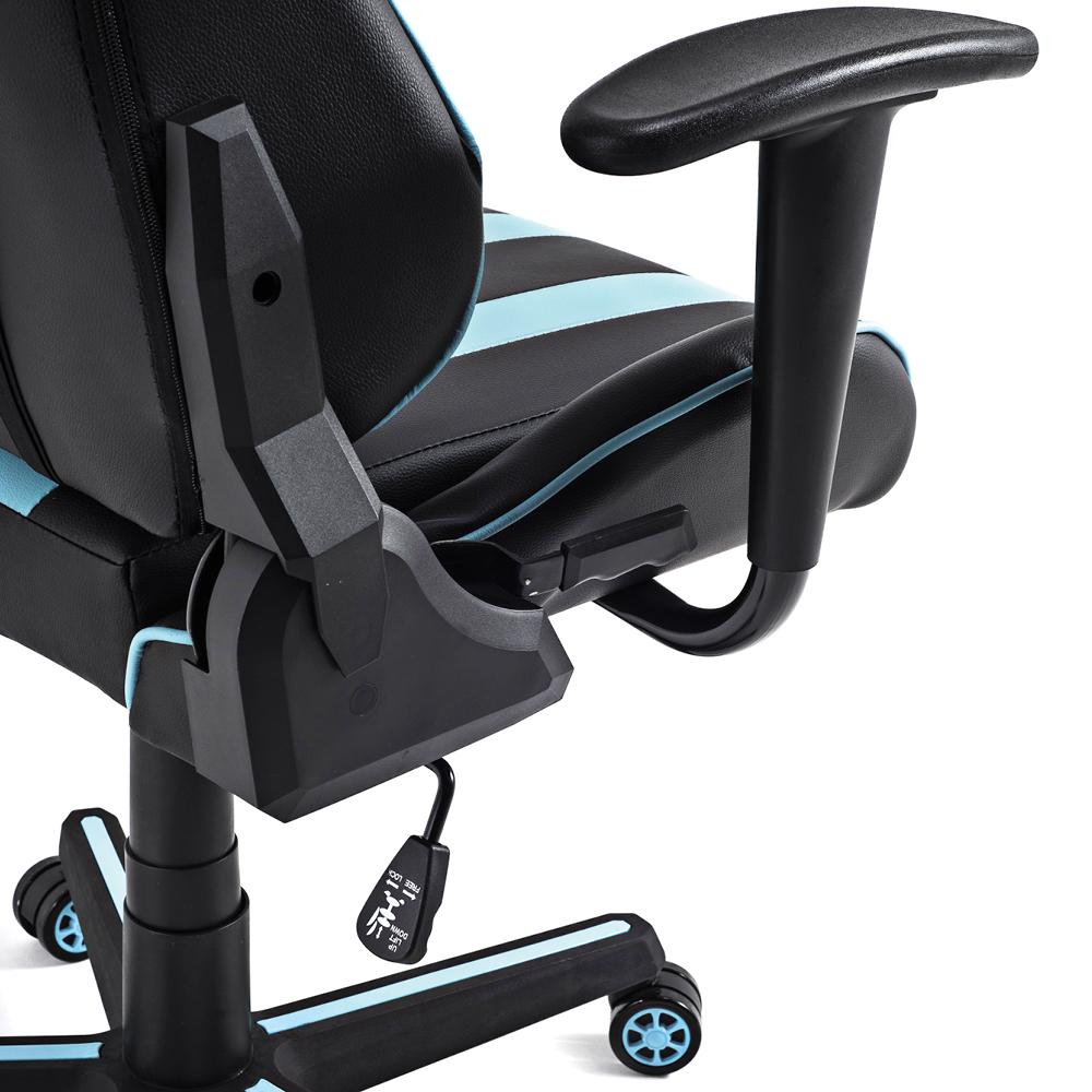 Kit Cadeira Gamer Moob Nitro com Mousepad Redragon Preto/Azul