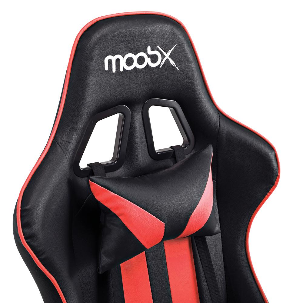 Cadeira Gamer Moob Nitro Preto/Vermelho