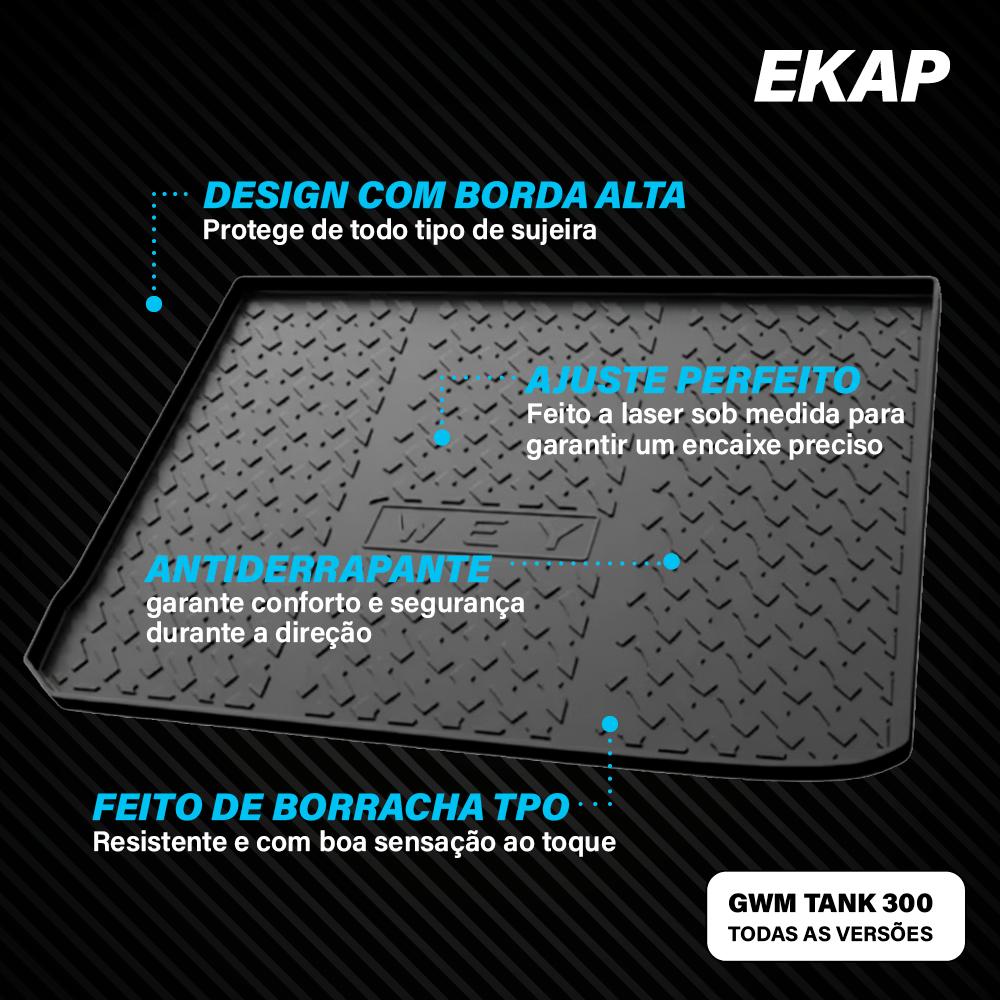 Tapete Bandeja Porta Mala - GWM Tank 300 (3D)