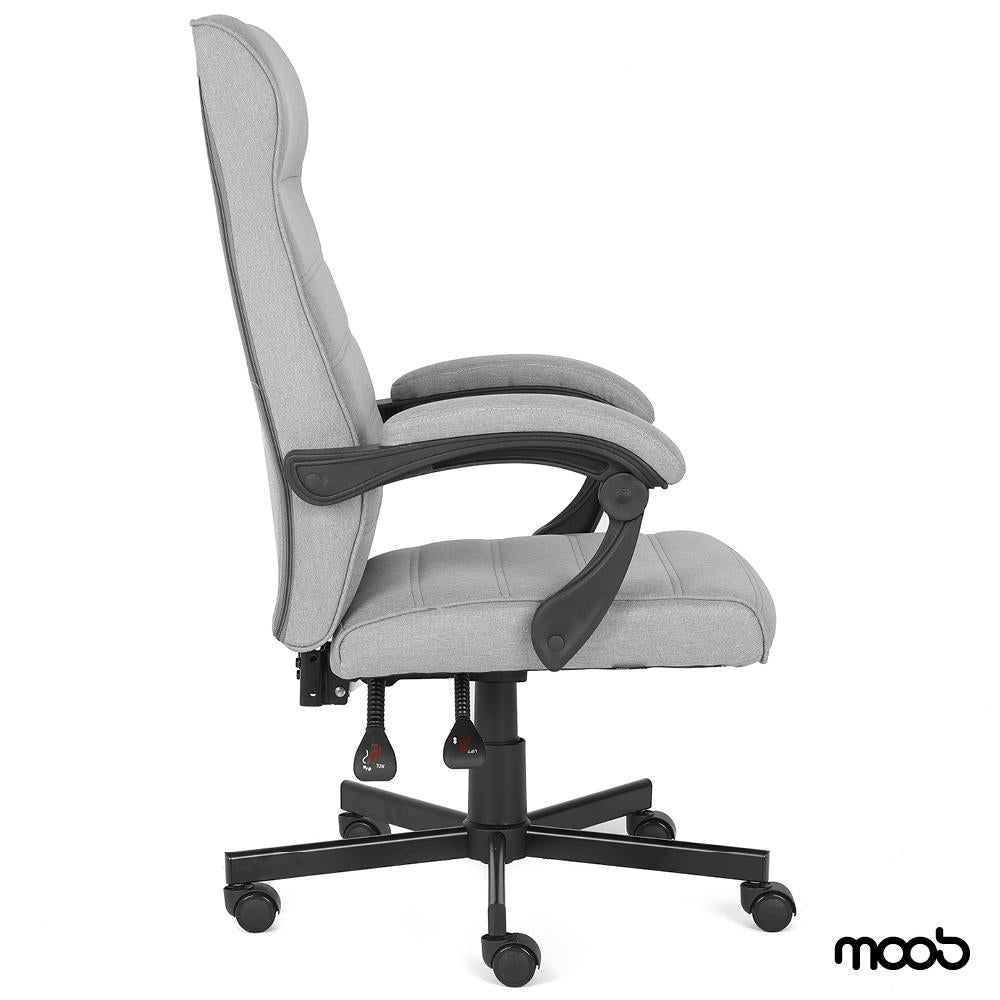 Cadeira Moob Vegas Presidente Cinza
