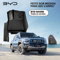 Tapete Bandeja - BYD Shark (3 Pçs 5D)