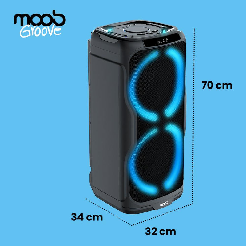 Caixa de Som Moob Groove Amplificada