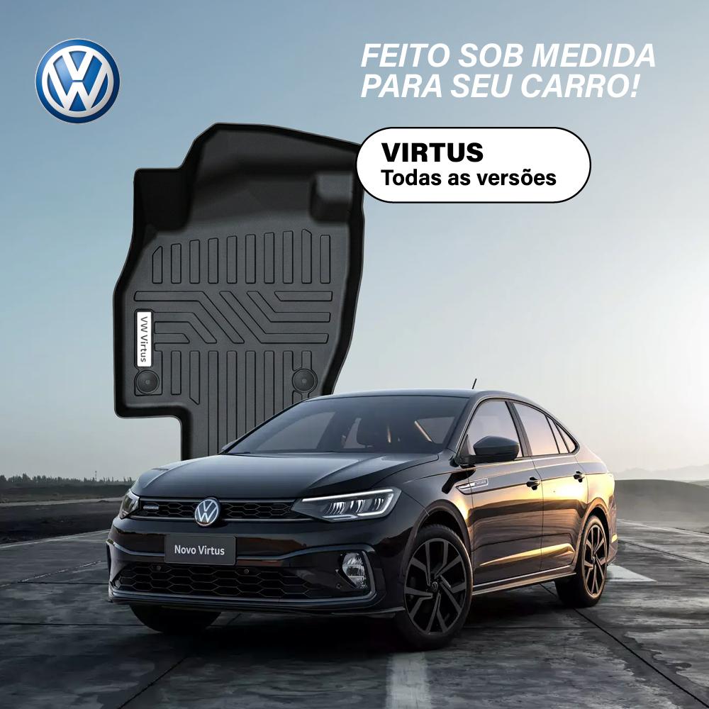 Tapete automotivo - Volkswagen Virtus (3 pcs 3D)