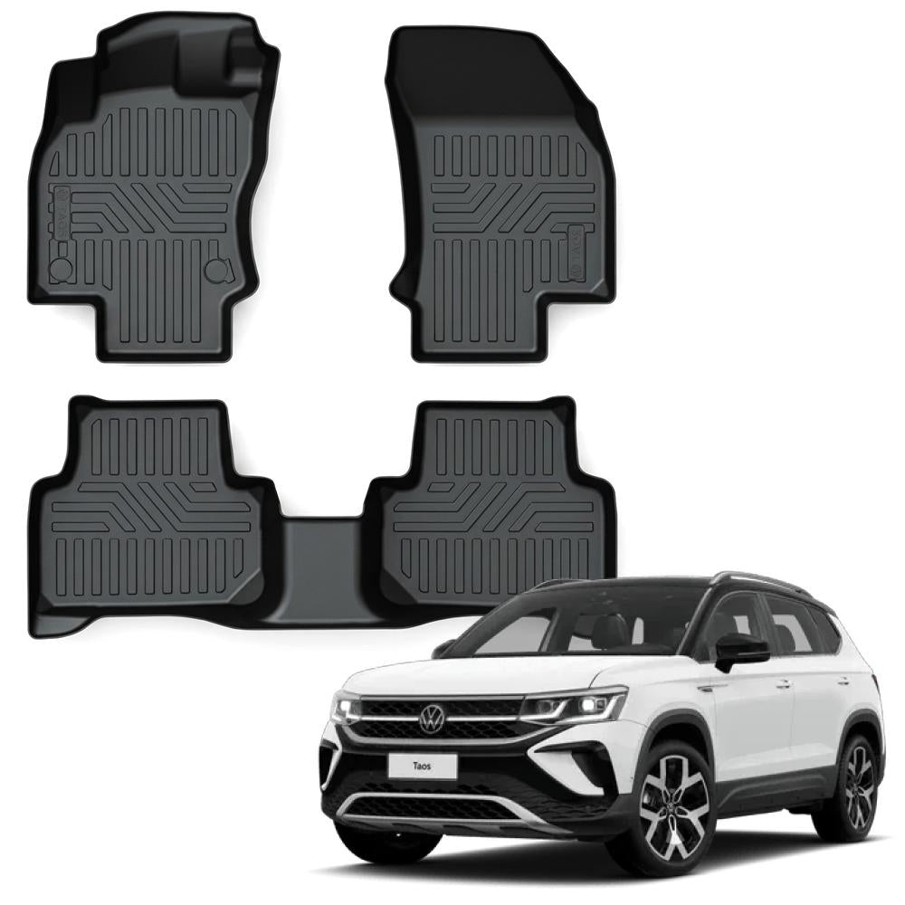Tapete Bandeja - Volkswagen Taos  (3 Pçs 3D)