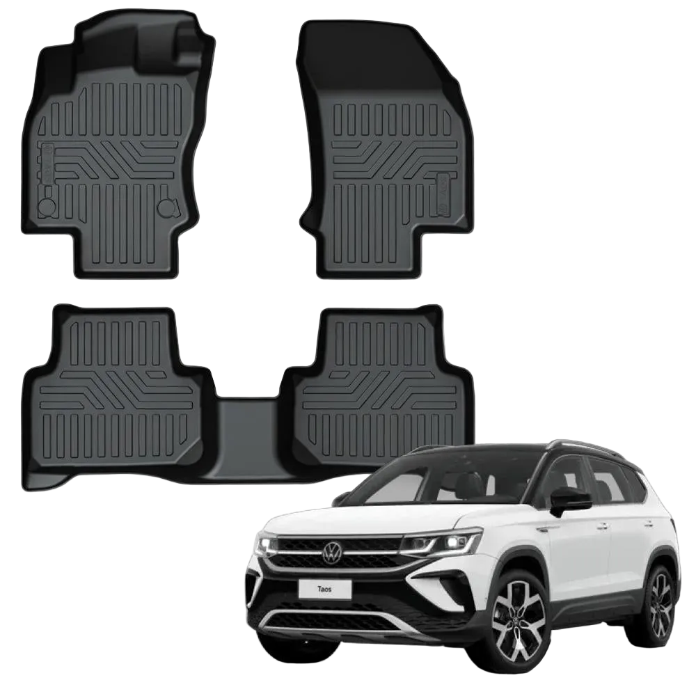 Tapete Bandeja - Volkswagen Taos  (3 Pçs 3D)