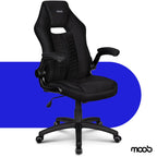 Cadeira Gamer Moob Force Giratória Preta