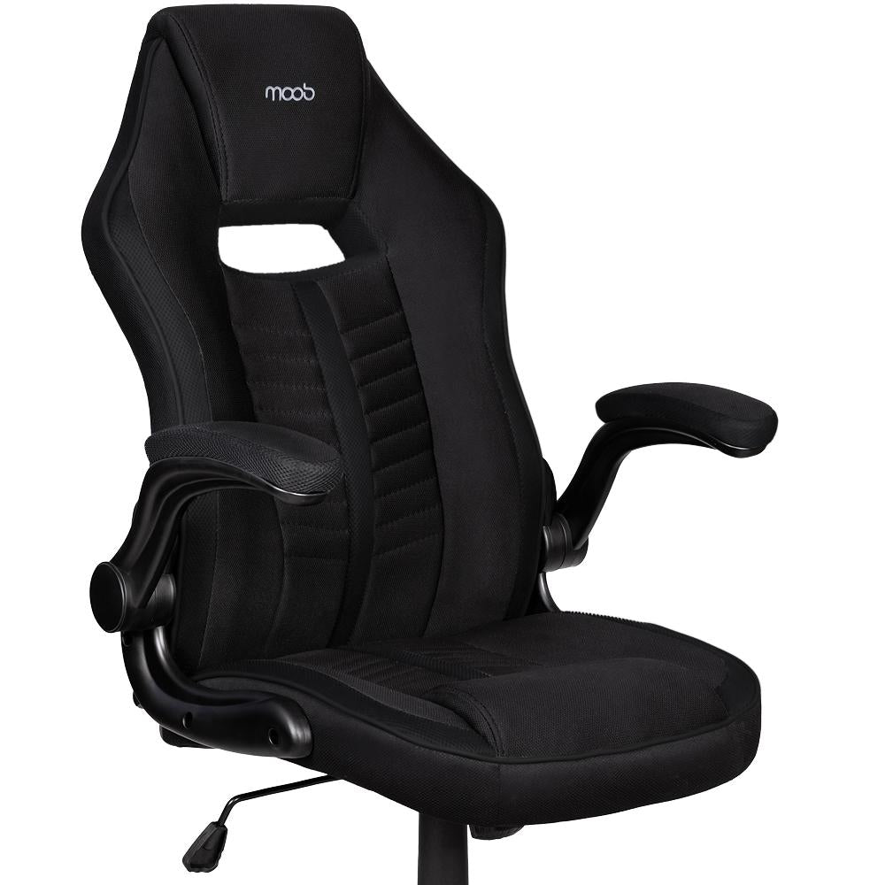 Cadeira Gamer Moob Force Giratória Preta