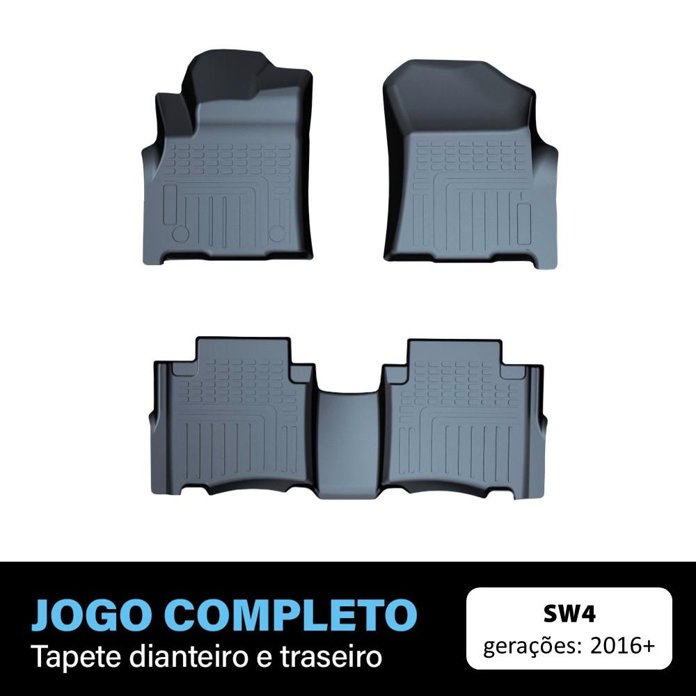 Tapete Bandeja Toyota SW4 (4 Pçs) 3D - Ekap