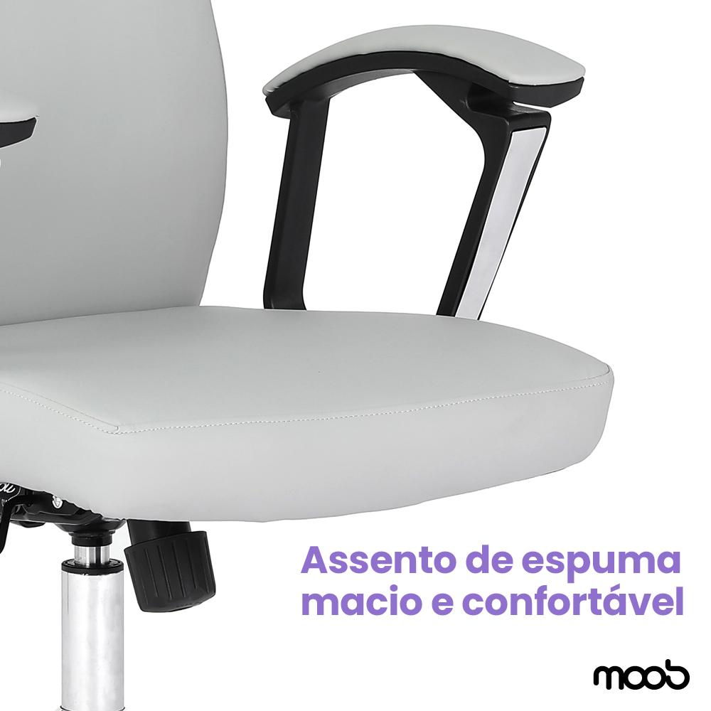 Cadeira Moob Lisboa Presidente Cinza