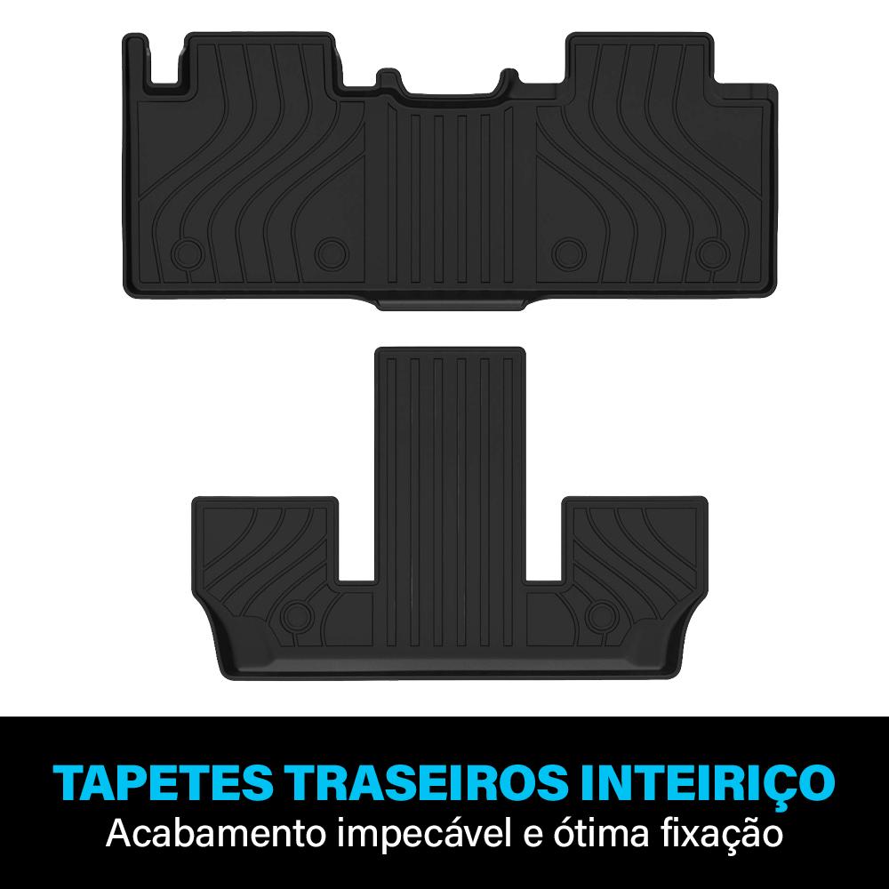 Tapete Bandeja - GWM Wey 7 (4 Pçs 3D)