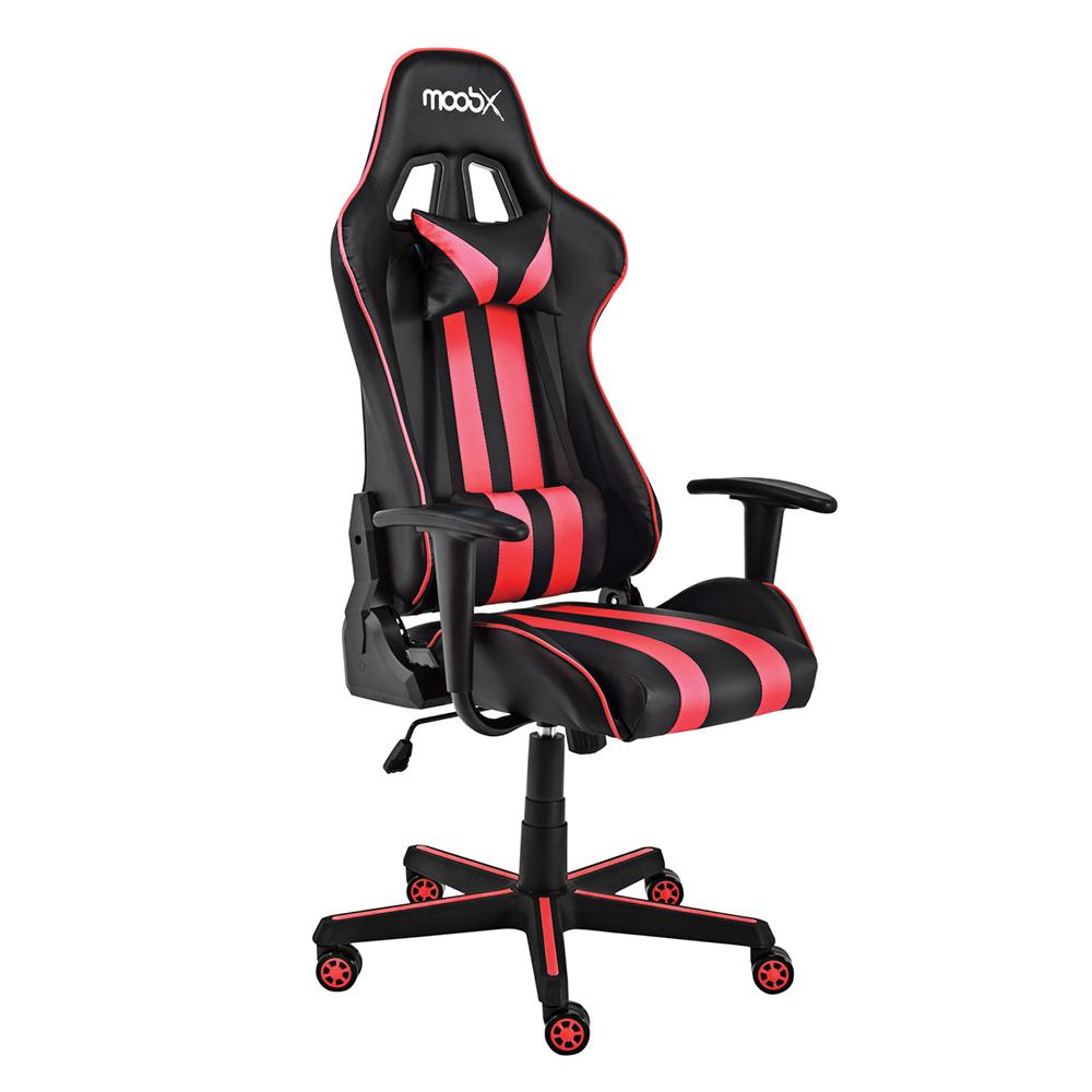 Cadeira Gamer Moob Nitro Preto/Vermelho
