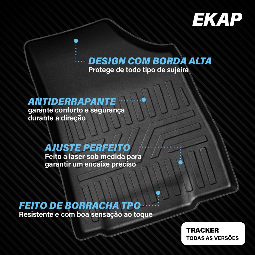 Tapete Bandeja - Chevrolet Tracker (3 Pçs 3D)