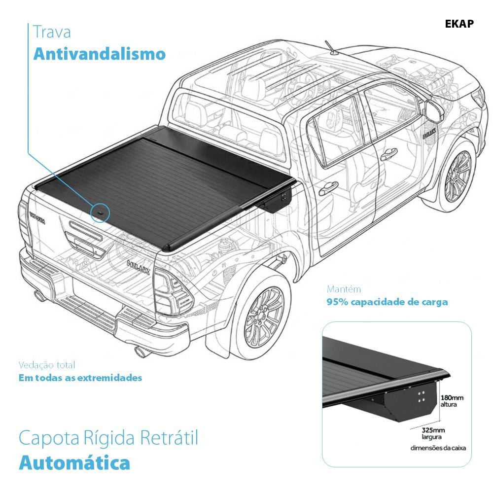 Capota Rígida Retrátil  Toyota Hilux