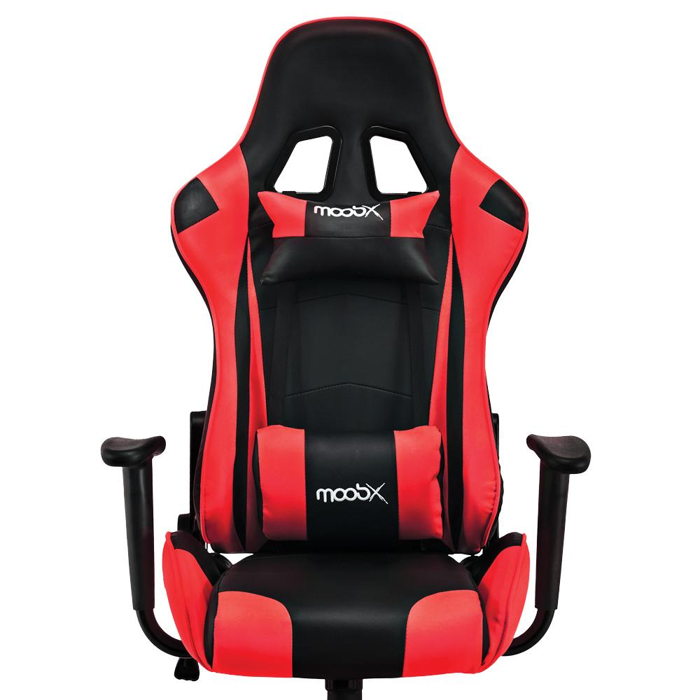 Cadeira Gamer Moob GT Racer Preto/Vermelho