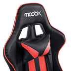 Kit Cadeira Gamer Moob Nitro com Mousepad Redragon Preto/Vermelho