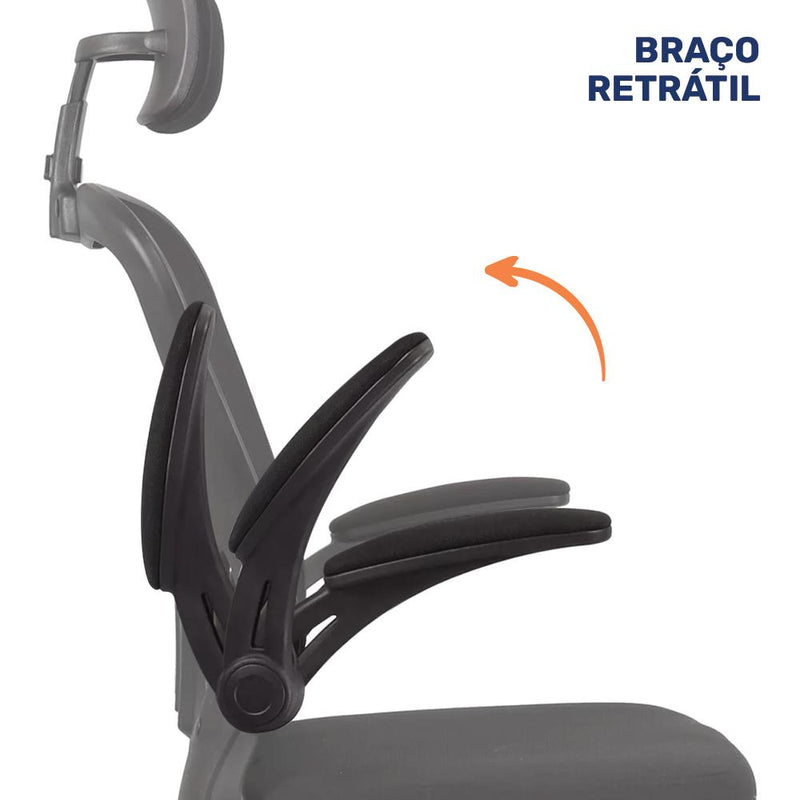 Cadeira Moob Barcelona Presidente Ergonômica