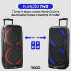 Caixa de Som Moob Groove Amplificada