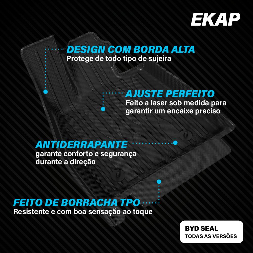 Tapete Bandeja BYD Seal (3 Pçs) - Ekap