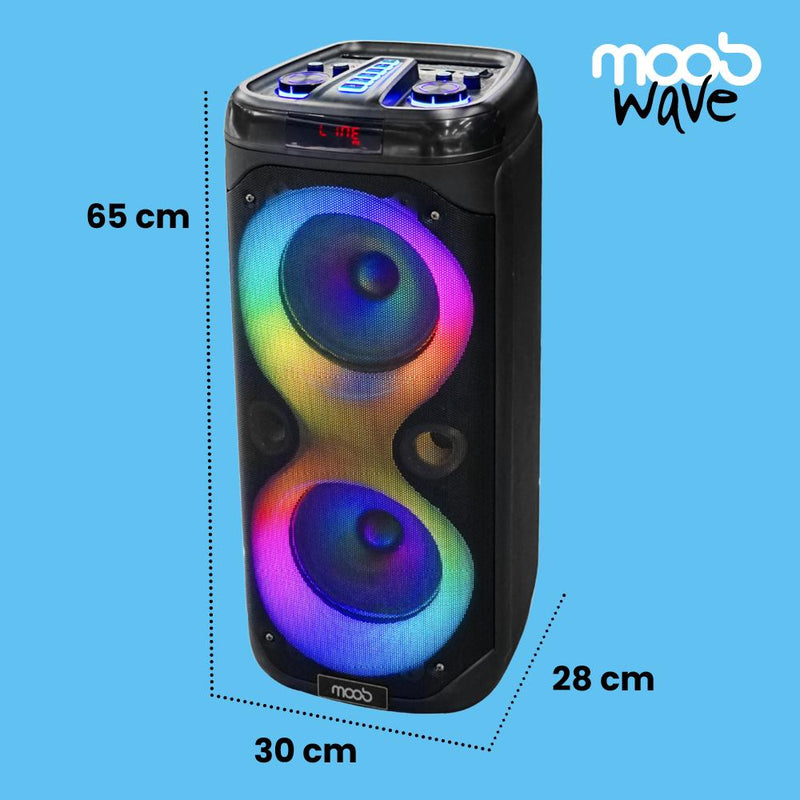 Caixa de Som Moob Wave Amplificada