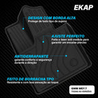 Tapete Bandeja - GWM Wey 7 (4 Pçs 3D)