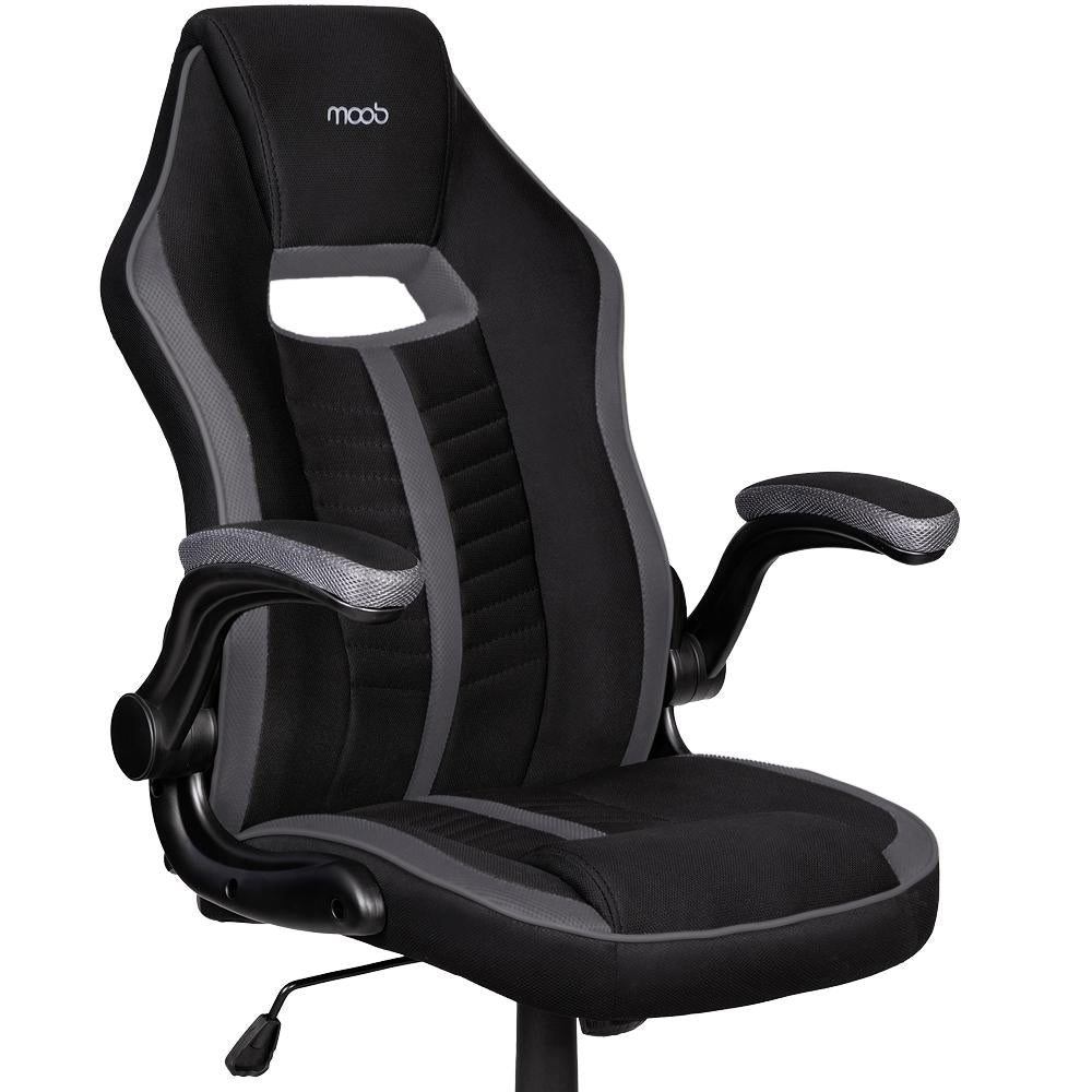 Cadeira Gamer Moob Force Preto/Cinza