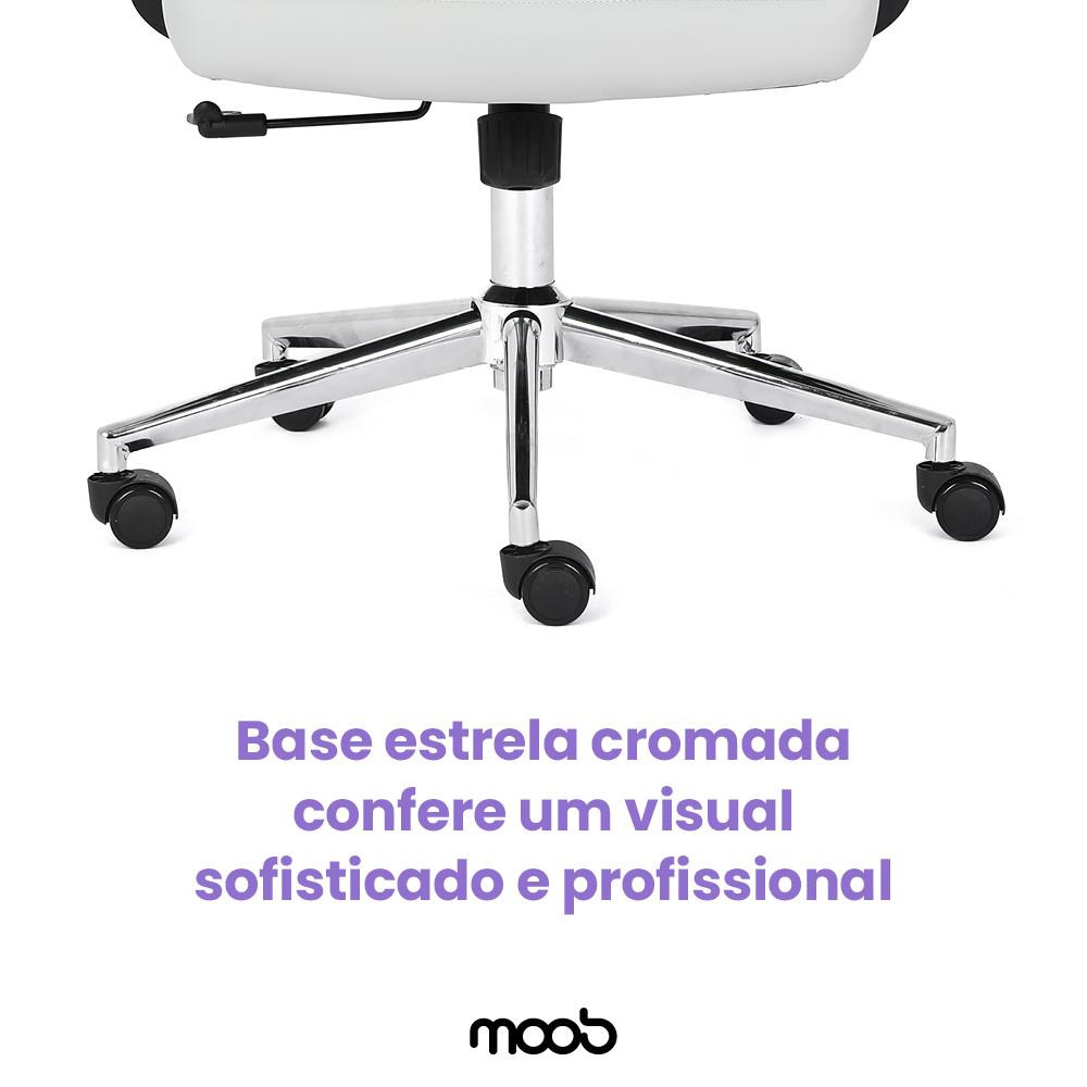 Cadeira Moob Lisboa Presidente Cinza
